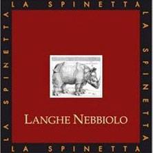 Etiquette du vin Langhe La Spinetta Nebbiolo Giorgio Rivetti 2013