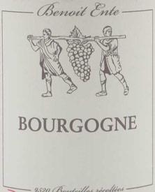 Etichetta Bourgogne Chardonnay Benoit Ente 2020