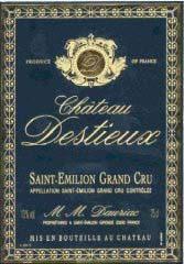 Wine label Château Destieux Grand Cru Classé 2020