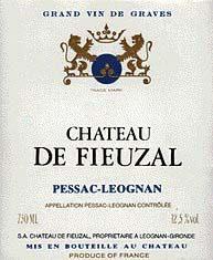 Etichetta Château de Fieuzal 2016