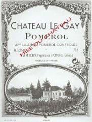 Etikette des Weins Château Le Gay 2006