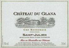 Etichetta Château du Glana 1986