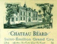 Etichetta Château Béard 1995