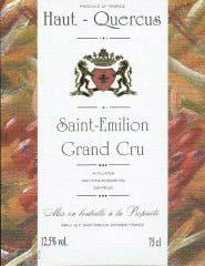 Etikette des Weins Château Haut-Quercus 1992