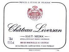 Wine label Château Liversan Cru Bourgeois 2010