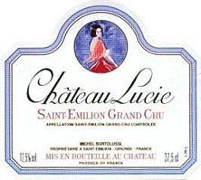 Etiquette du vin Château Lucia (ex Lucie) 2008
