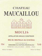 Etiquette du vin Château Maucaillou 2015