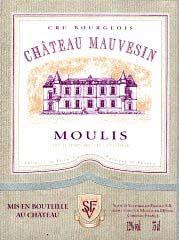 Etiquette du vin Château Mauvesin Cru Bourgeois 1997
