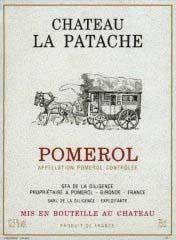 Etichetta Château la Patache 1988