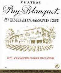 Etiquette du vin Château Puy Blanquet 2015
