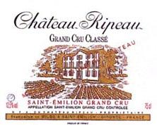 Etiquette du vin Château Ripeau Grand Cru Classé 1998
