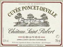 Etichetta Château Saint-Robert 1980