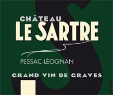Etichetta Château le Sartre 1985
