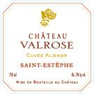 Etiquette du vin Château Valrose Cru Bourgeois 2012