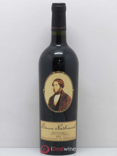 Buy Pauillac Baron Nathaniel (no reserve) 2012 (lot: B2104571-7831)
