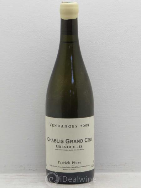 Acheter vin Chablis 1er Cru Grenouilles Puize 2009 (lot: B2060094-3018)