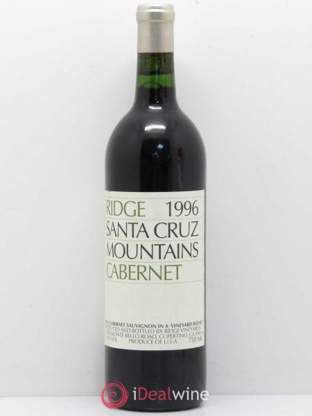 Buy USA Ridge Vineyards Estate Cabernet Sauvignon Santa Cruz