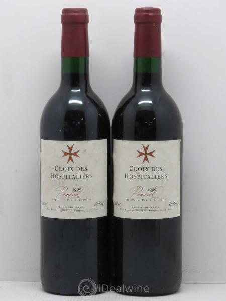 Buy Bordeaux Croix des Hospitaliers Lalande de pomerol 1996 (lot