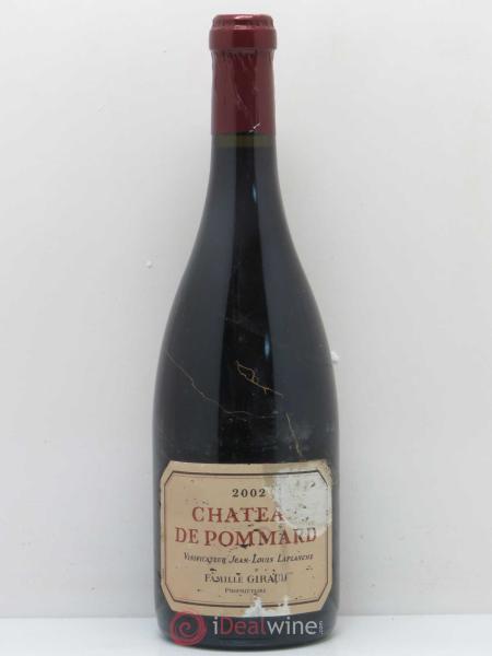 Acheter vin Pommard Château de Pommard 2002 (lot: B2096701-4178)