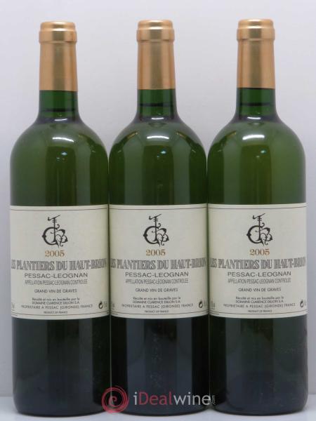 Buy Château Les Plantiers du Haut-Brion 2005 (lot: B2101744-11646)