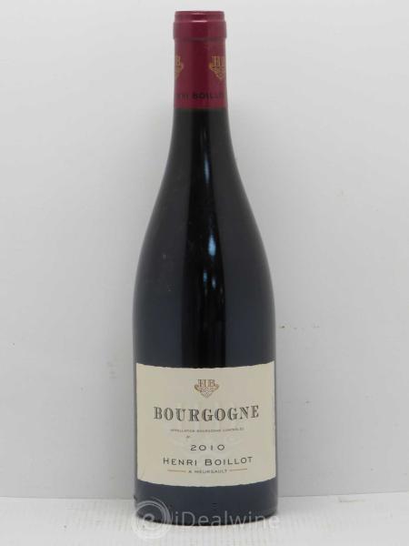 Acheter vin Bourgogne Pinot noir Henri Boillot 2010 (lot: B2094867-5593)