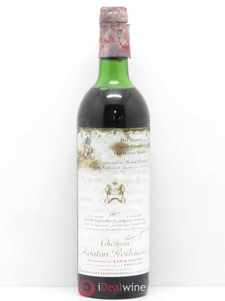 Buy Château Mouton Rothschild 1er Grand Cru Classé 1977 (lot
