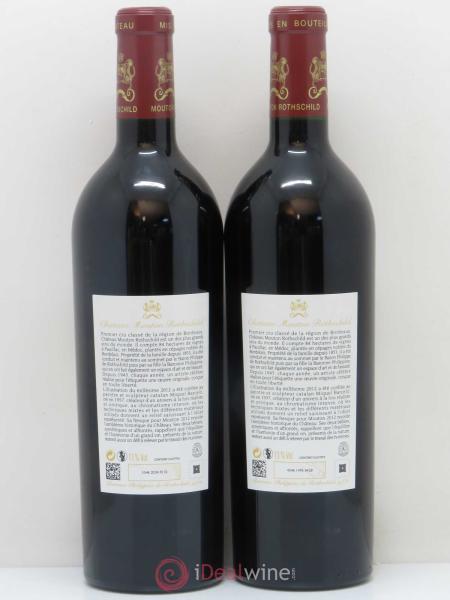 Buy Château Mouton Rothschild 1er Grand Cru Classé 2012 (lot