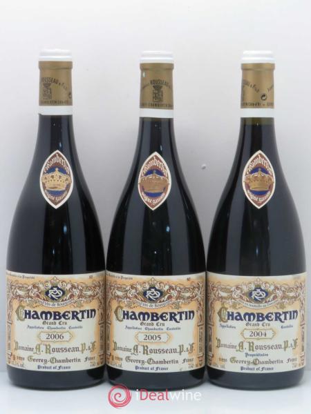 Buy Verticale Chambertin Grand Cru Armand Rousseau (Domaine