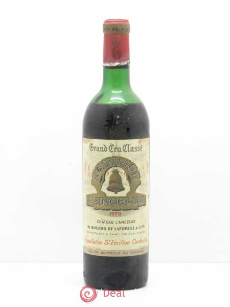 Buy Château Angélus 1er Grand Cru Classé A 1970 (lot: B2102082-8000)