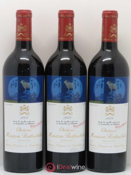Buy Château Mouton Rothschild 1er Grand Cru Classé 2008 (lot