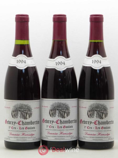 Kaufen Gevrey-Chambertin 1er Cru Les Goulots Herestyn 1994 (Posten