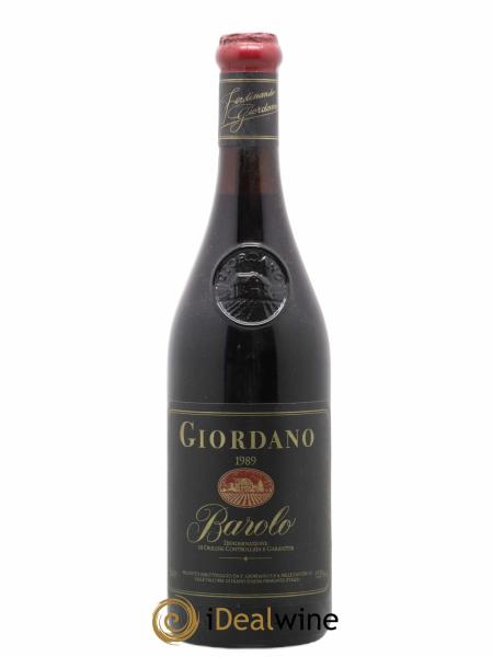 Acquista Barolo Giordano 1989 (lot: B2260301-716)