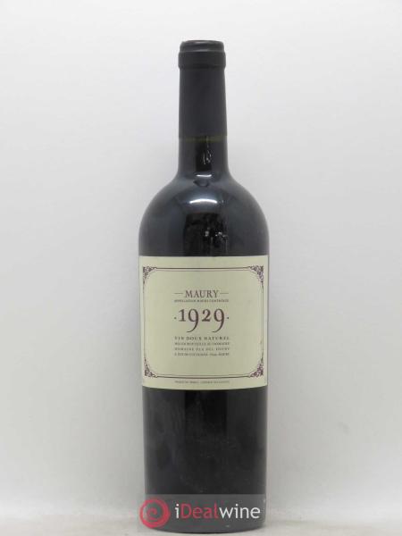 希少】MAURY 1929 Vin Doux Naturel 天然甘口ワイン 希少】MAURY 1929