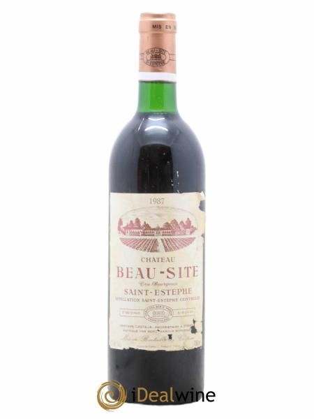 Château Des Pages Cotes de Blaye 1987 Buy Château Beau Site Cru