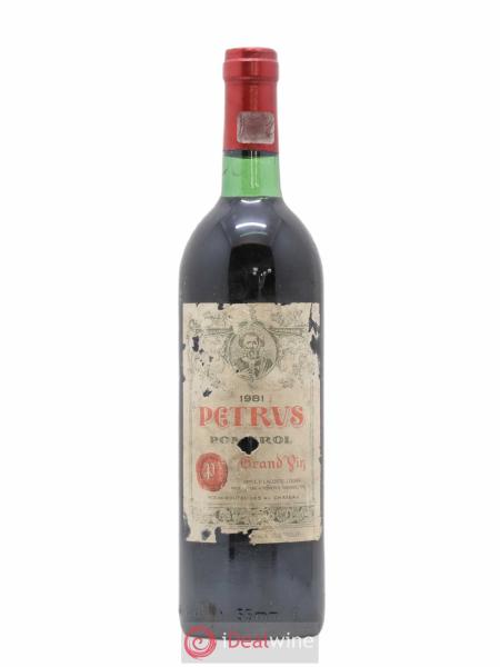 Buy Petrus 1981 (lot: B2204574-6090)