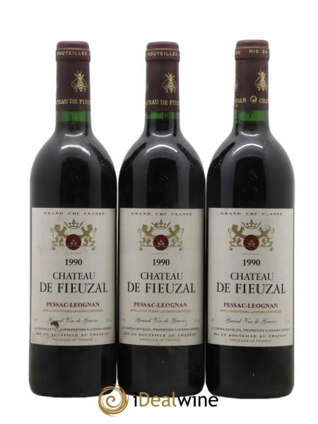 Acheter vin Château de Fieuzal Cru Classé de Graves 1990 (lot