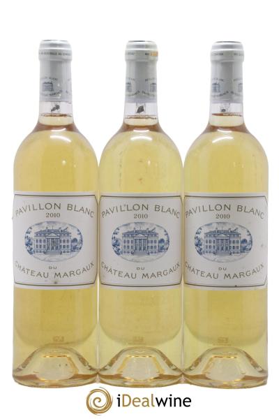 Pavillon Blanc du Château Margaux 2010 Buy Pavillon Blanc du Château Margaux 2010 (lot: 2475659)