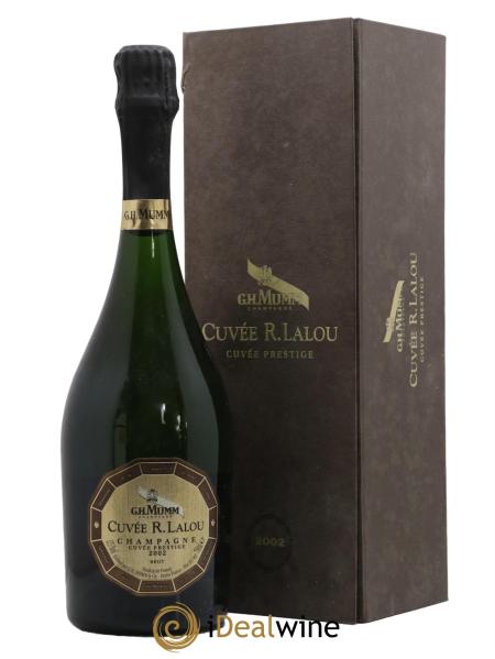 Acheter vin René Lalou Mumm Cuvée Prestige 2002 (lot: 2355597)