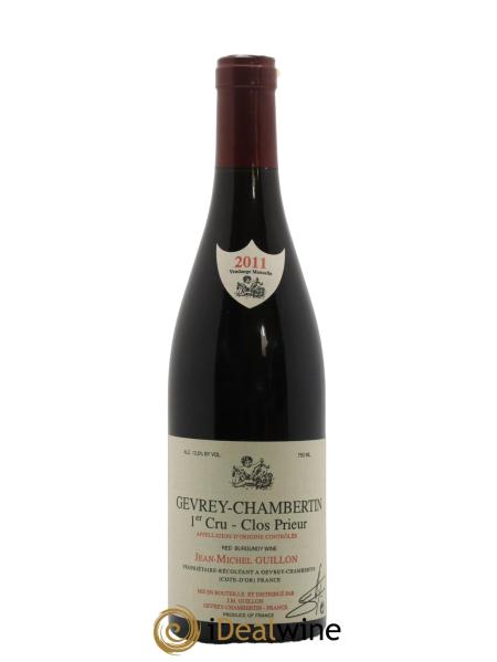 Buy Gevrey-Chambertin 1er Cru Clos Prieur Jean-Michel Guillon 2011