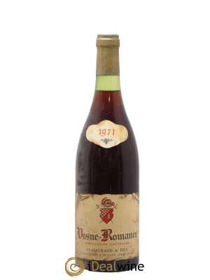 Vosne-Romanée Domaine Clairgeaud