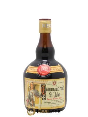 Vins Etrangers Cyprus Dessert Wine Commanderie St John 1927