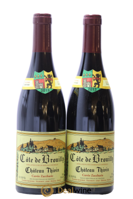 Côte de Brouilly Cuvée Zaccharie Château Thivin