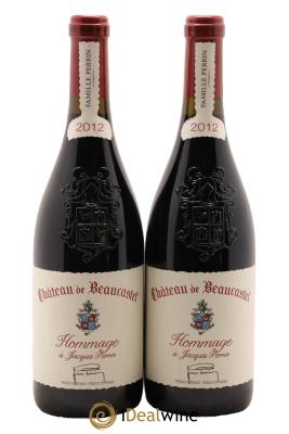 Châteauneuf-du-Pape Château de Beaucastel Hommage à Jacques Perrin Famille Perrin