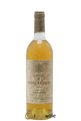 Château de Rayne Vigneau 1er Grand Cru Classé