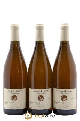 Montlouis-sur-Loire Clos aux Renards Singulier Lise et Bertrand Jousset