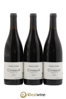 Vin de France Cinsault Cuvée N°5 Domaine Fond Cyprès