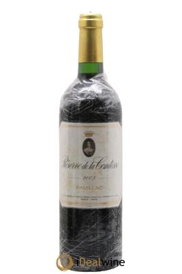 Réserve de la Comtesse Second Vin