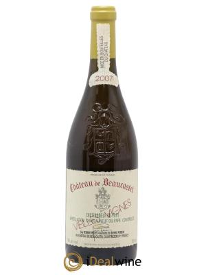 Châteauneuf-du-Pape Château de Beaucastel Vieilles vignes Roussanne Famille Perrin