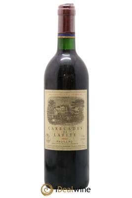 Carruades de Lafite Rothschild Second Vin