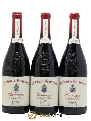 Châteauneuf-du-Pape Château de Beaucastel Hommage à Jacques Perrin Famille Perrin